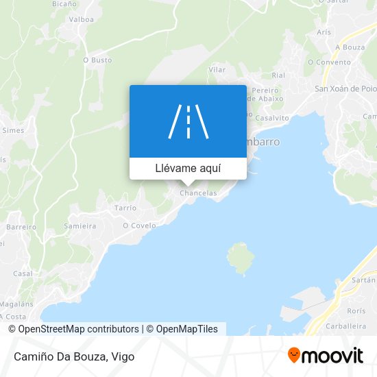 Mapa Camiño Da Bouza