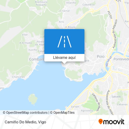 Mapa Camiño Do Medio