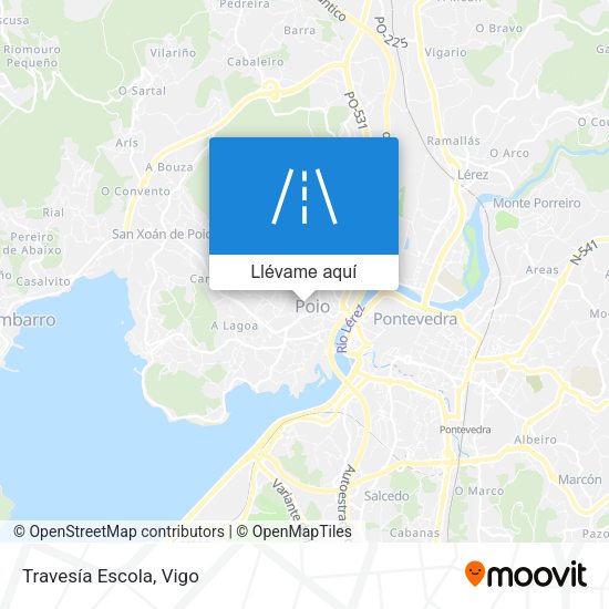 Mapa Travesía Escola