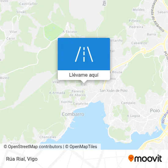 Mapa Rúa Rial