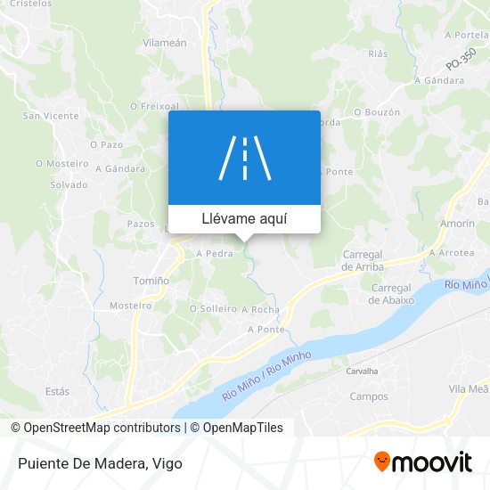 Mapa Puiente De Madera