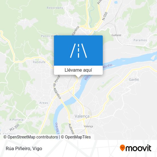 Mapa Rúa Piñeiro
