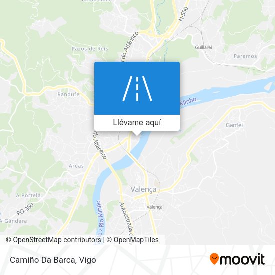 Mapa Camiño Da Barca