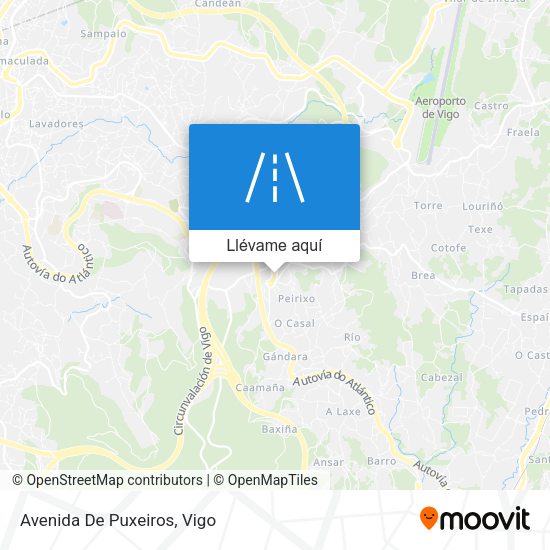 Mapa Avenida De Puxeiros