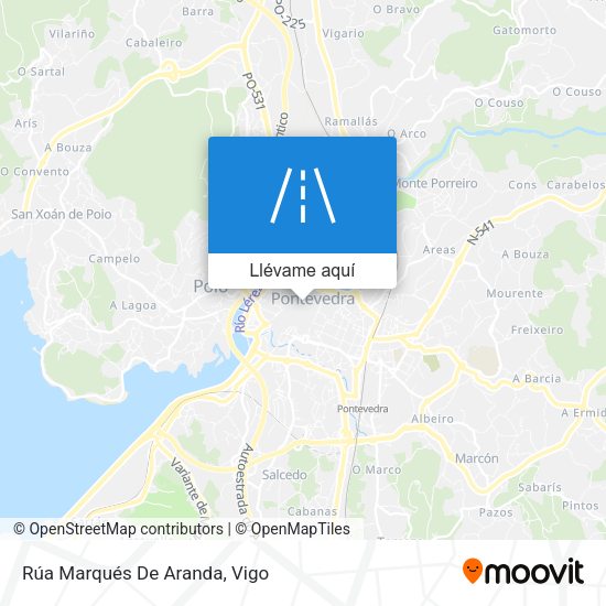 Mapa Rúa Marqués De Aranda