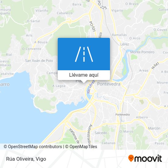 Mapa Rúa Oliveira
