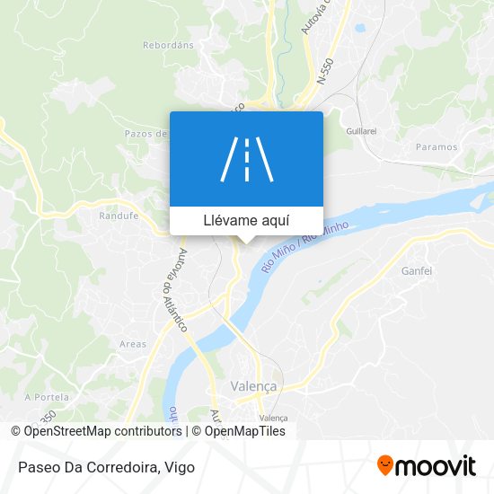 Mapa Paseo Da Corredoira