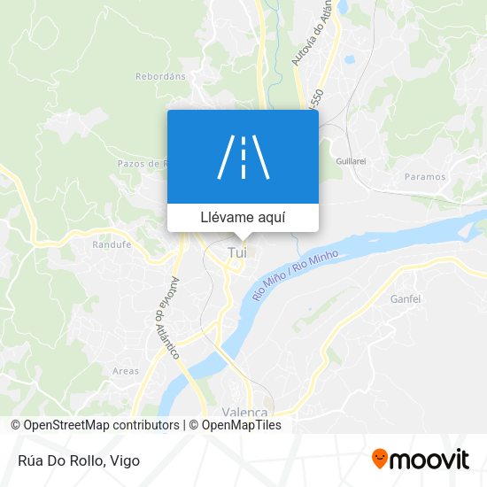 Mapa Rúa Do Rollo