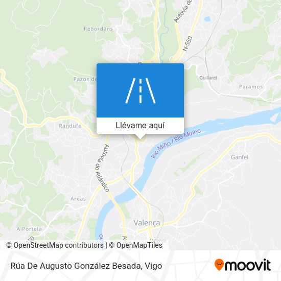 Mapa Rúa De Augusto González Besada