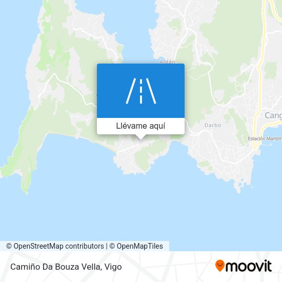 Mapa Camiño Da Bouza Vella