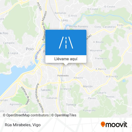 Mapa Rúa Mirabeles