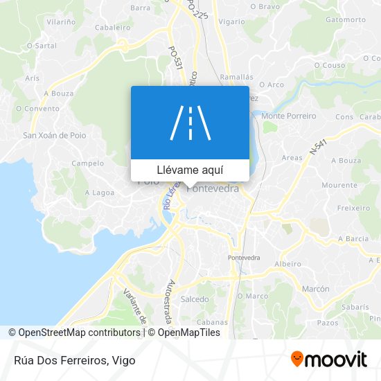 Mapa Rúa Dos Ferreiros