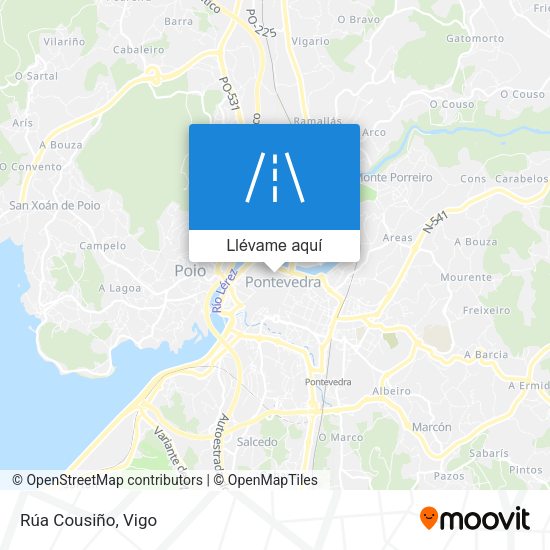 Mapa Rúa Cousiño