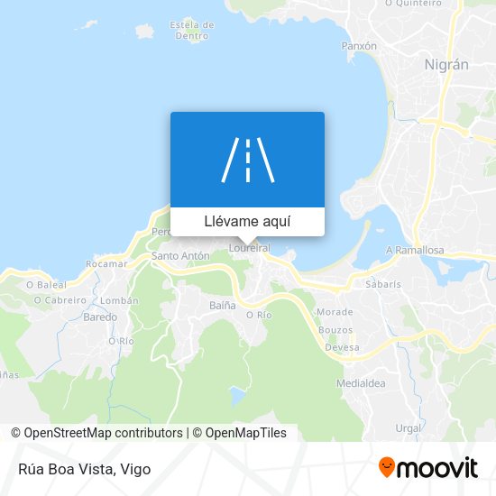 Mapa Rúa Boa Vista