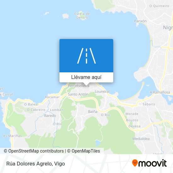 Mapa Rúa Dolores Agrelo