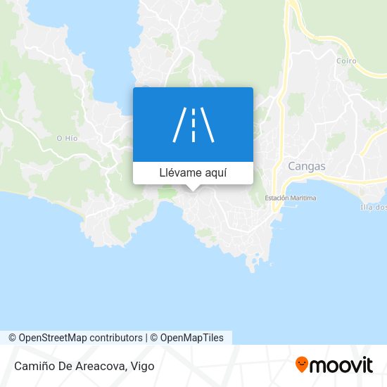 Mapa Camiño De Areacova