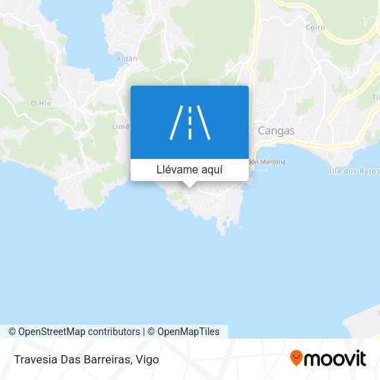 Mapa Travesia Das Barreiras