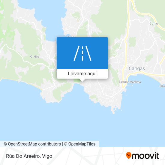 Mapa Rúa Do Areeiro