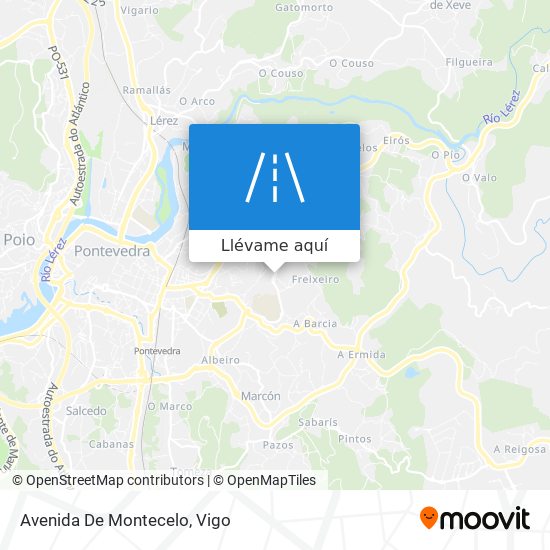 Mapa Avenida De Montecelo