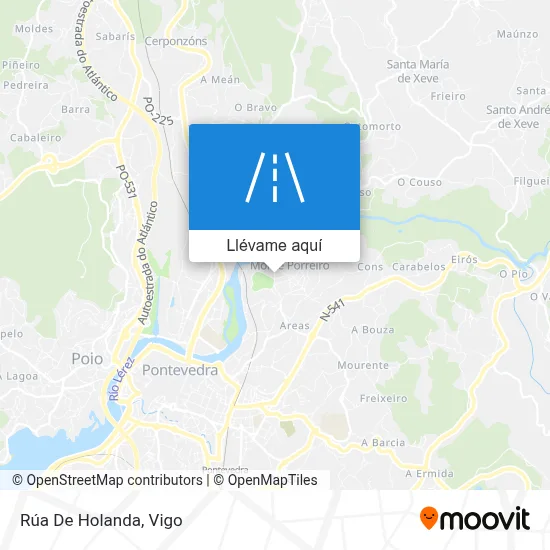 Mapa Rúa De Holanda