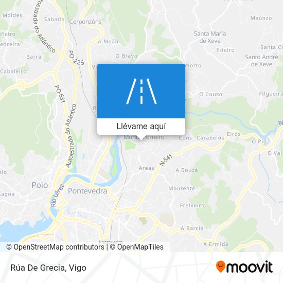 Mapa Rúa De Grecia