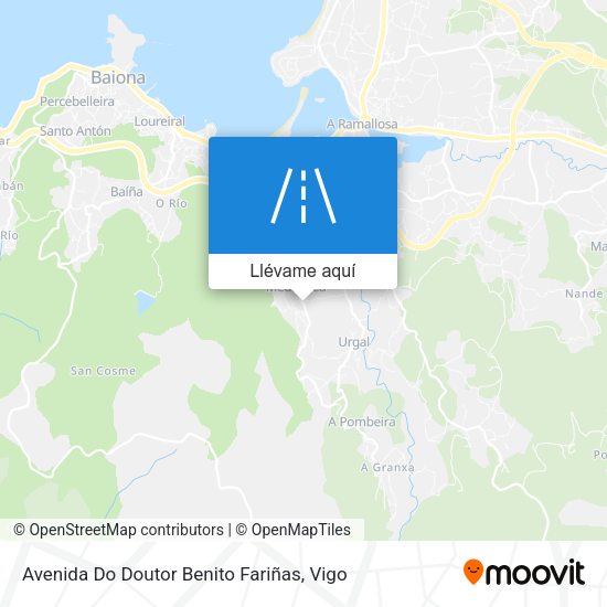Mapa Avenida Do Doutor Benito Fariñas