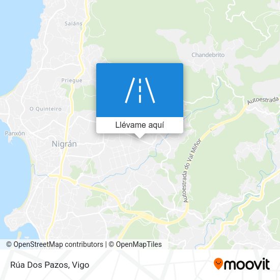 Mapa Rúa Dos Pazos
