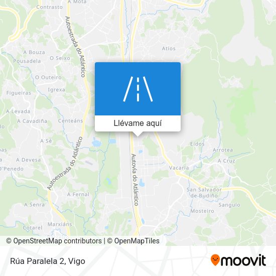 Mapa Rúa Paralela 2
