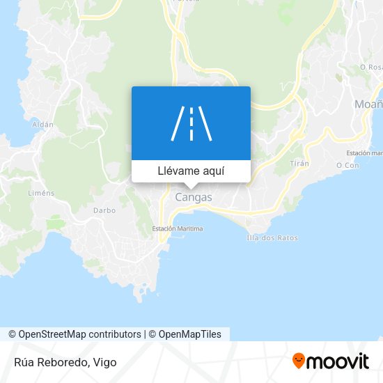 Mapa Rúa Reboredo