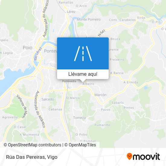 Mapa Rúa Das Pereiras
