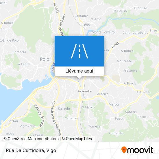 Mapa Rúa Da Curtidoira