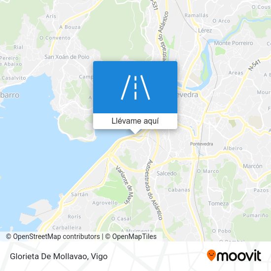 Mapa Glorieta De Mollavao