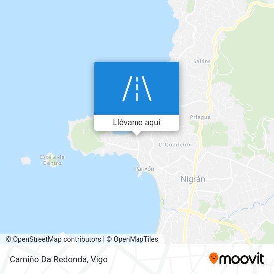 Mapa Camiño Da Redonda