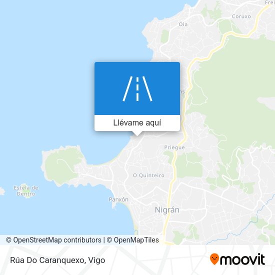 Mapa Rúa Do Caranquexo
