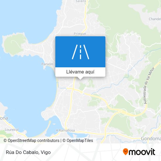 Mapa Rúa Do Cabalo