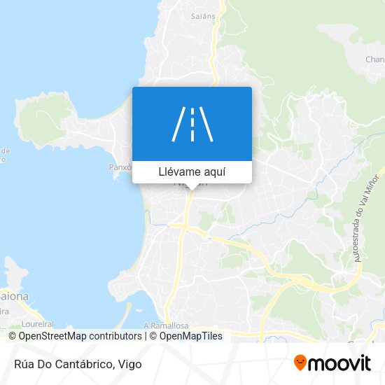 Mapa Rúa Do Cantábrico