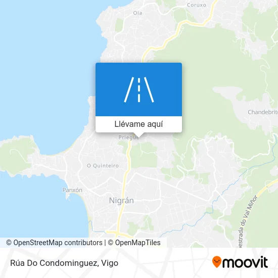 Mapa Rúa Do Condominguez