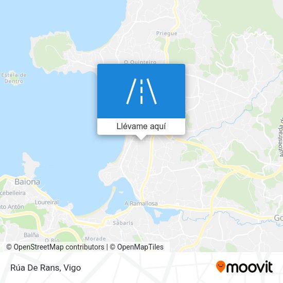 Mapa Rúa De Rans