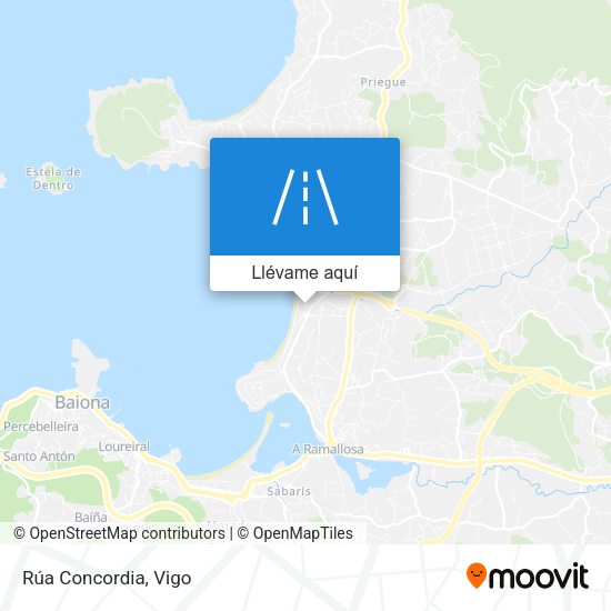 Mapa Rúa Concordia