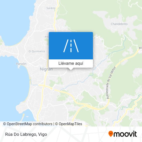 Mapa Rúa Do Labrego