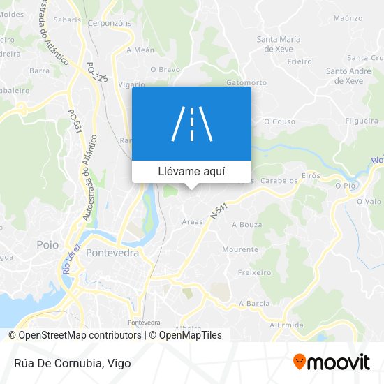 Mapa Rúa De Cornubia