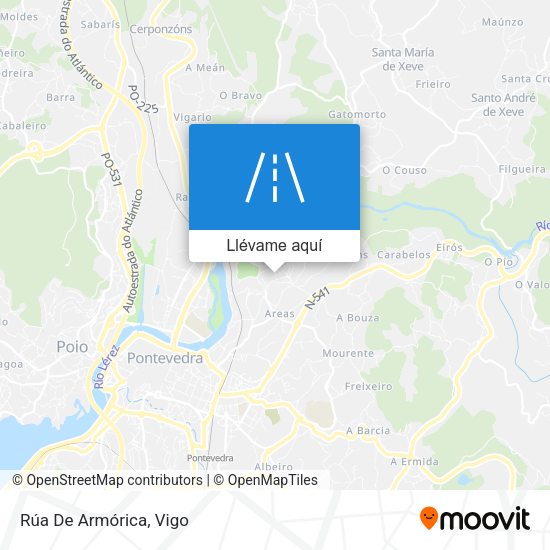 Mapa Rúa De Armórica