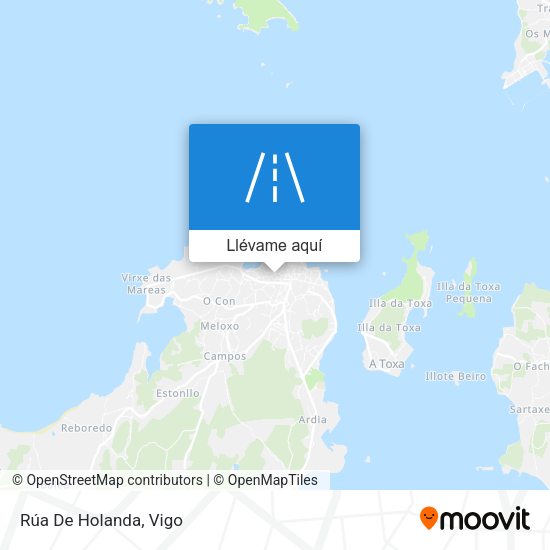 Mapa Rúa De Holanda