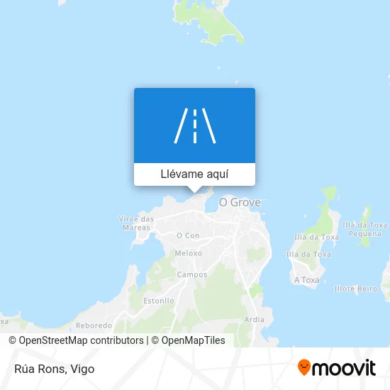 Mapa Rúa Rons
