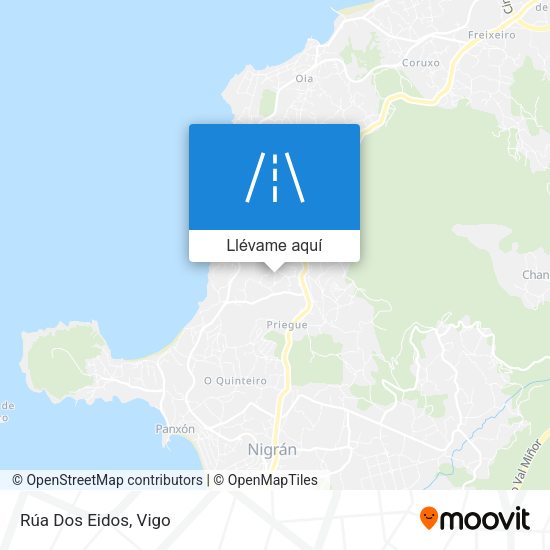 Mapa Rúa Dos Eidos