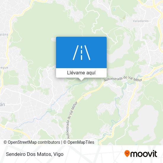 Mapa Sendeiro Dos Matos