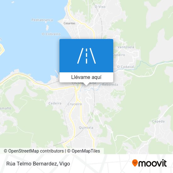 Mapa Rúa Telmo Bernardez