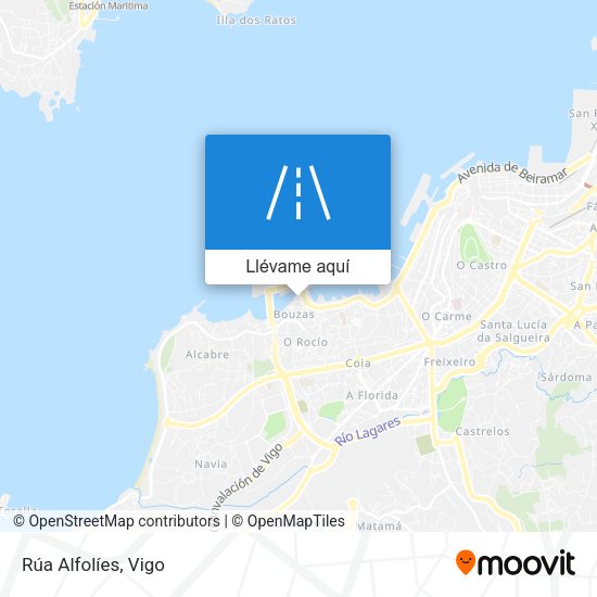 Mapa Rúa Alfolíes