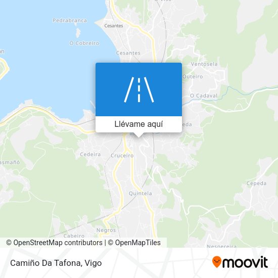 Mapa Camiño Da Tafona