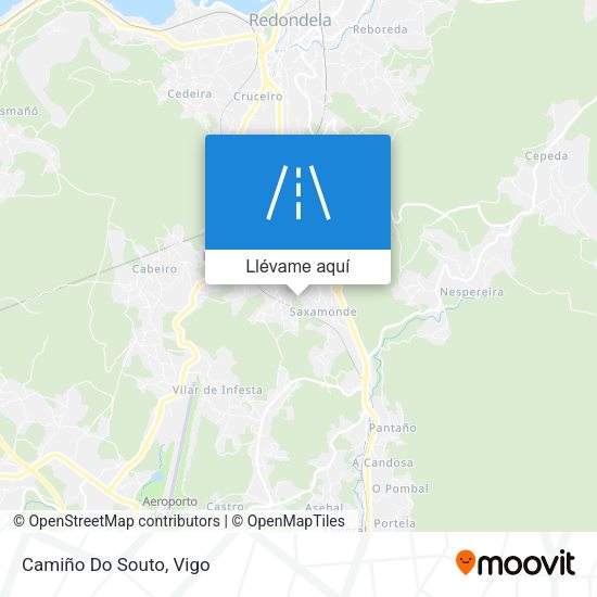 Mapa Camiño Do Souto